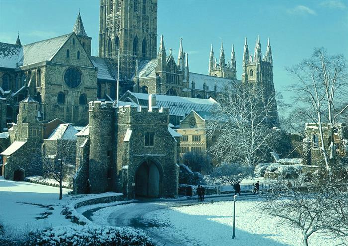 Noël à Canterbury : messe à la cathédrale et déjeuner traditionnel