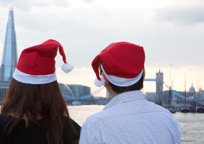 Croisière panoramique de Noël sur la Tamise