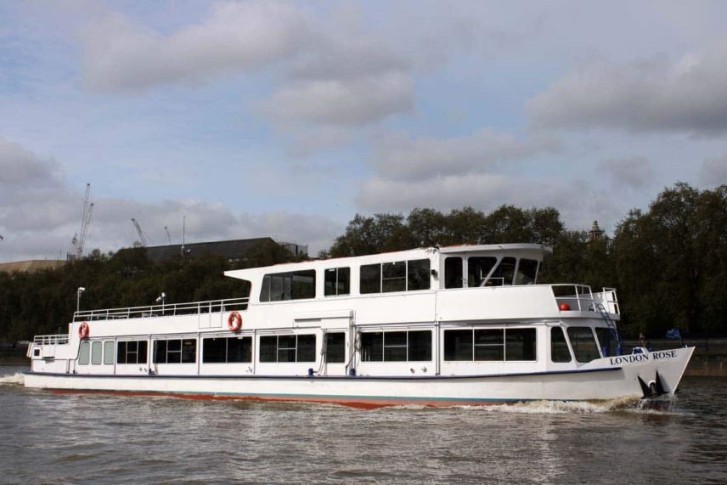 New Year’s Eve on board the London Rose
