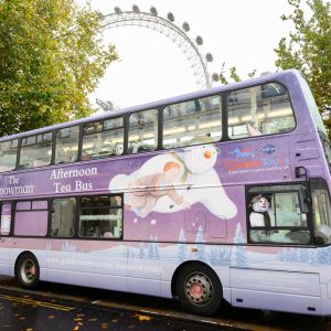 The Snowman Afternoon Tea Bus Tour