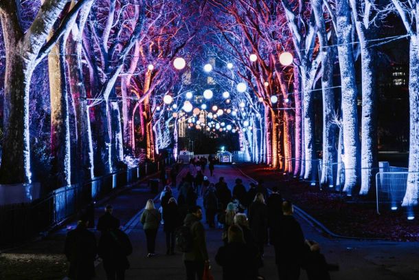Chelsea Winter Illuminations au Royal Hospital Chelsea