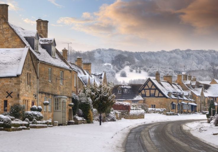 Participants pendant Tour de Noël : Oxford, Cotswolds et Stratford avec déjeuner