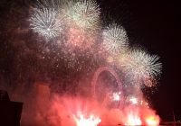 Célébration du Nouvel An à bord du Typhoon Clipper à Londres