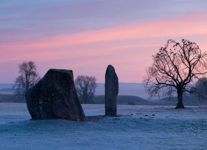 Guests taking part in the Christmas in Windsor, Oxford & Avebury's Stone Circle with Traditional Lunch