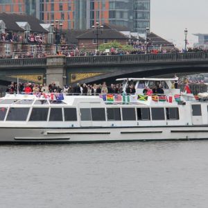 New Year’s Thames Cruise on board the Sarpedon