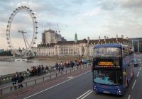 Participants pendant Tour en bus à arrêts multiples le jour de Noël avec déjeuner en option à Londres