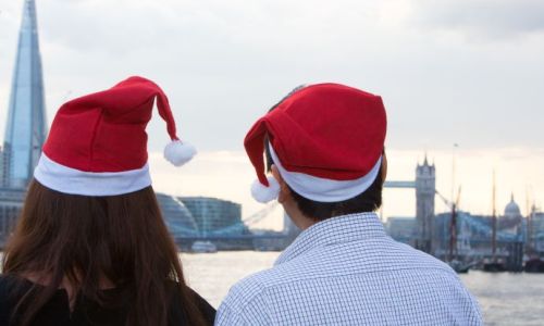 Christmas Day Sightseeing Cruise on the River Thames