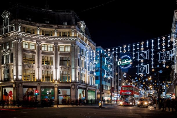 Tour privé des lumières de Noël : Tower Bridge illuminé la nuit