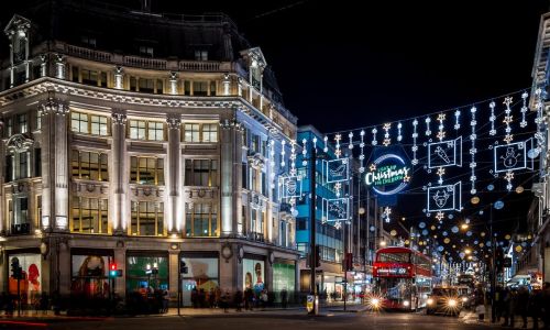 Tour privé des lumières de Noël : Tower Bridge illuminé la nuit