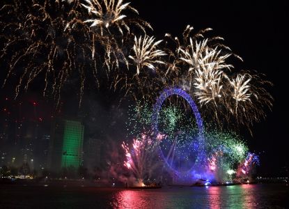 Croisière du Nouvel An sur la Tamise à bord du Typhoon Clipper à Londres
