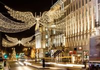 Regent Street illuminée pour Noël