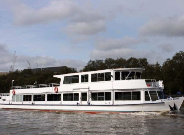 New Year’s Eve on board the London Rose