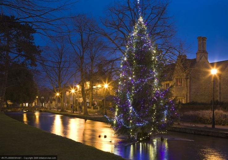 Tour de Noël : Oxford, Cotswolds et Stratford avec déjeuner, excursion au départ de Londres
