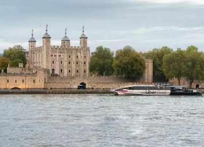 Spectacular views of London’s iconic New Year’s Eve fireworks from the river