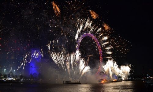 Réveillon du Nouvel An sur le London Rose