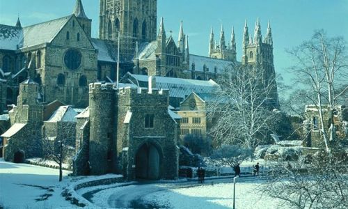 Noël à Canterbury : Messe à la Cathédrale et Déjeuner Traditionnel