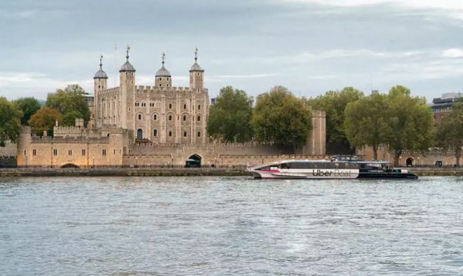 Spectacular views of London’s iconic New Year’s Eve fireworks from the river