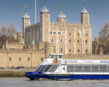 London Christmas Day Lunch Cruise and Guided Tour